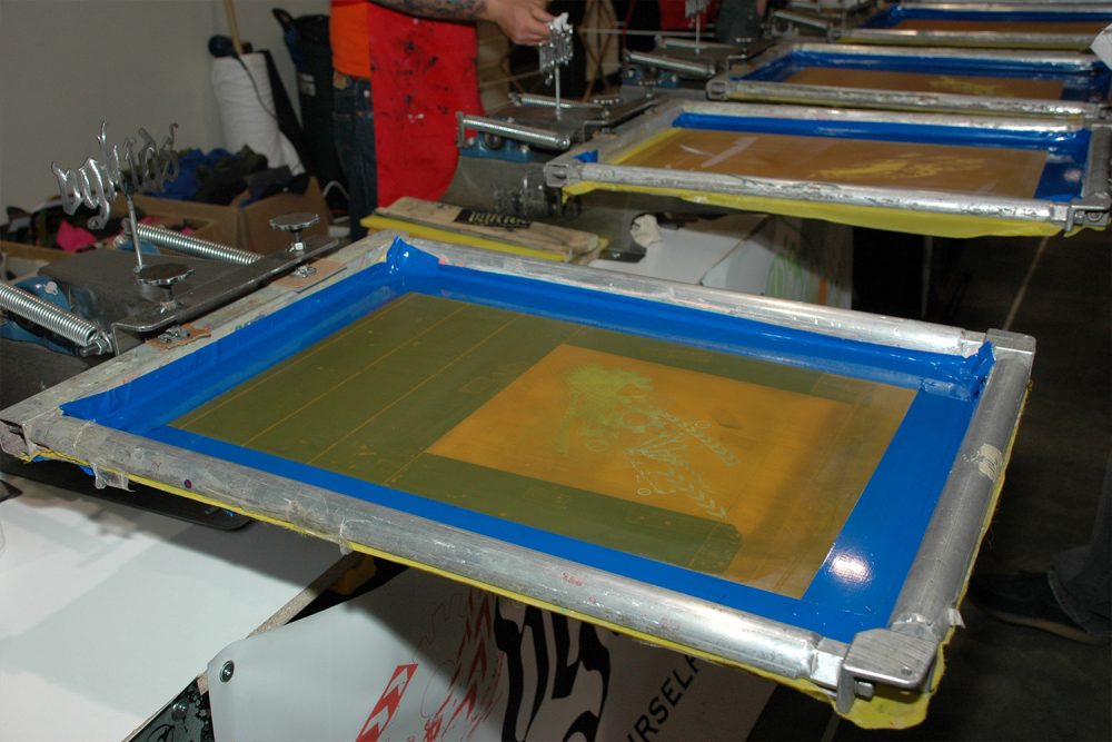 Silk-screen print